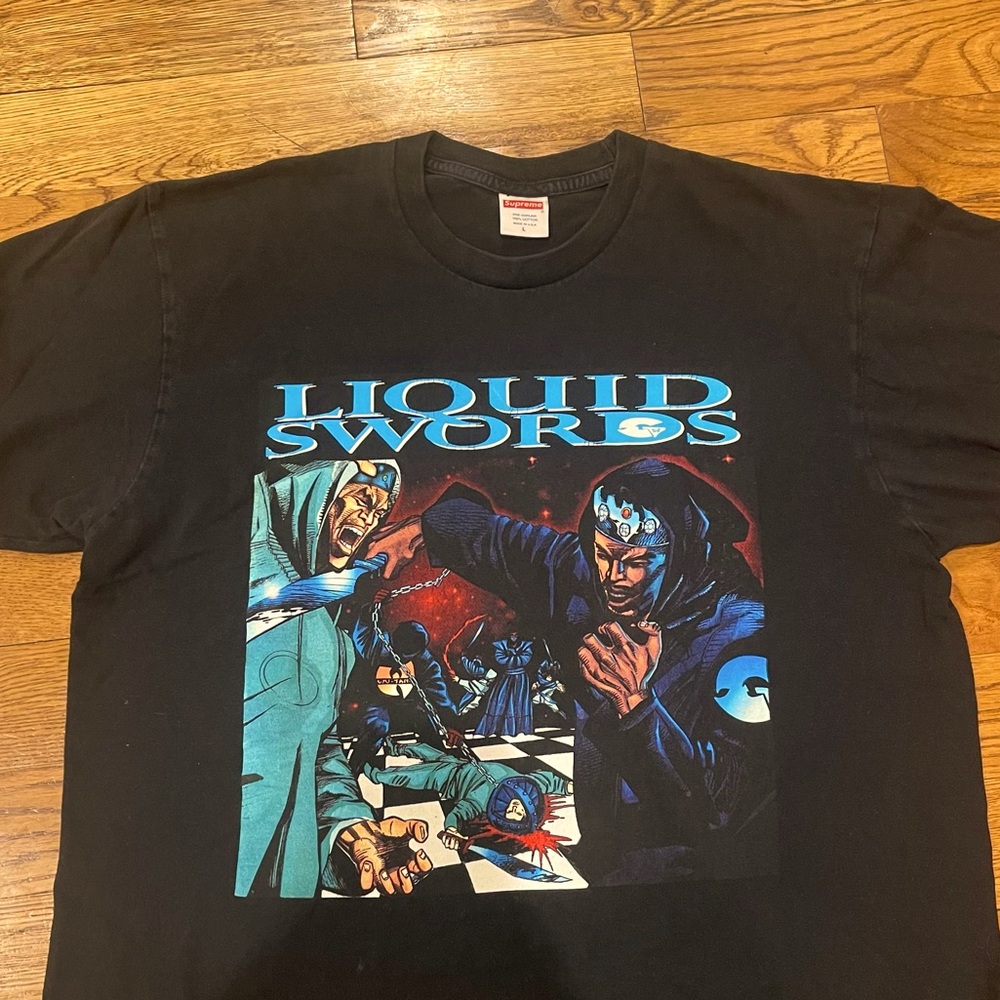 Supreme Liquid Swords Graphic Tee
